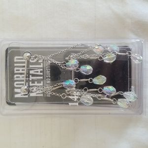 New Morbid Metals Crystal Drop Nipple